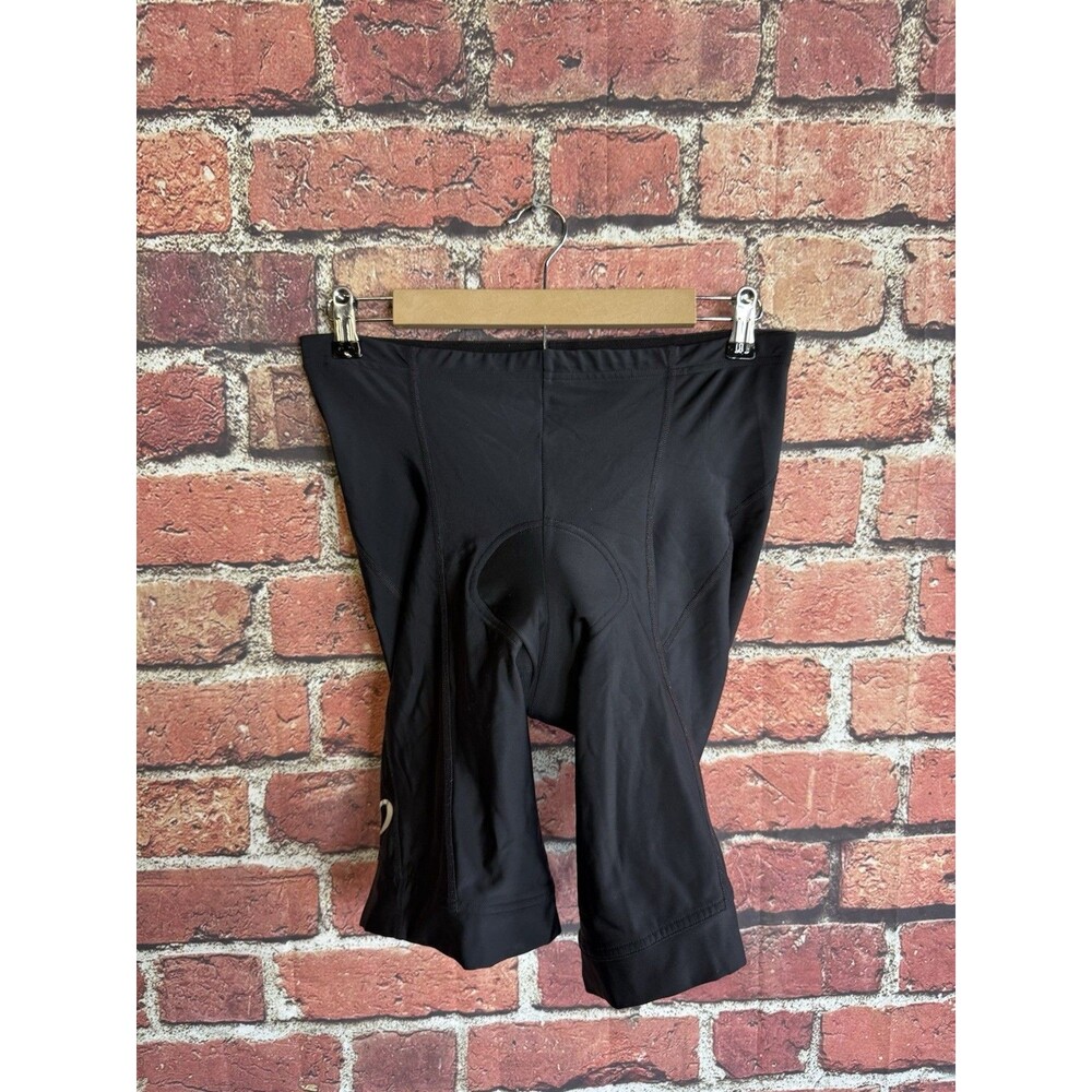 Pearl Izumi Mens Black Athletic Padded Cycling Shorts Size XL